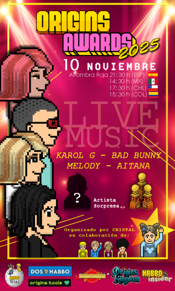 Archivo:OriginsAwards2025 (HORAS) logos.png